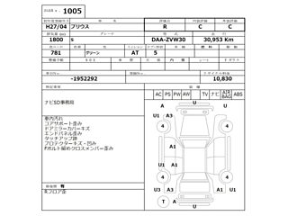 TOYOTA PRIUS 2015