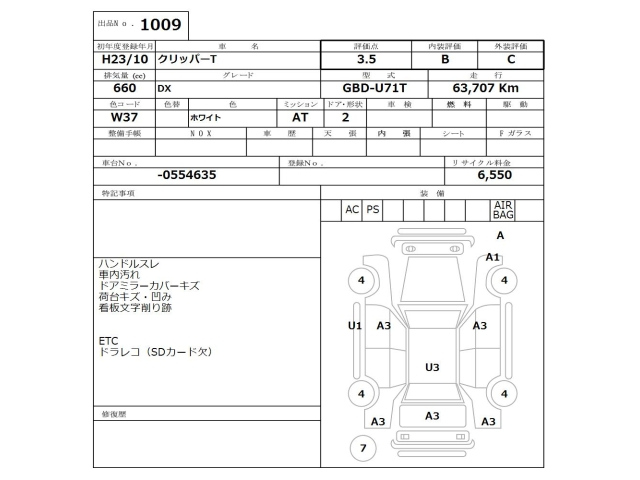 NISSAN CLIPPER TRUCK 2011