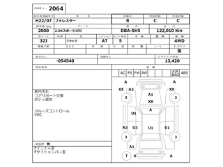 SUBARU FORESTER 2010