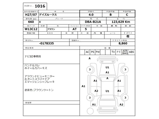 NISSAN DAYZ ROOX 2015