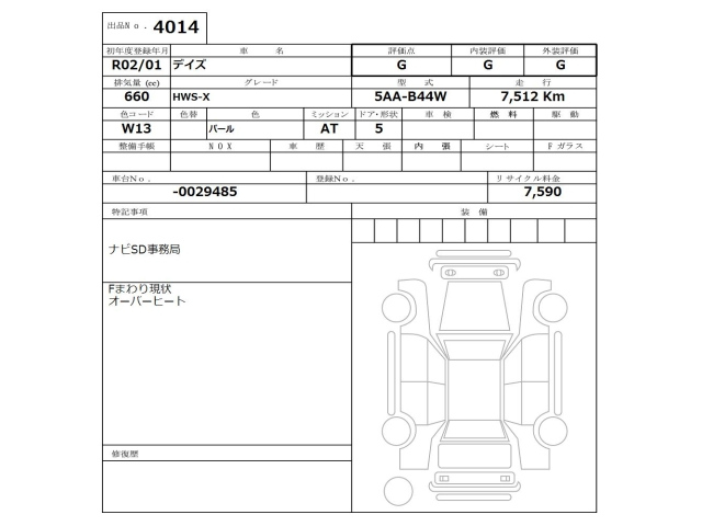 NISSAN DAYZ 2020