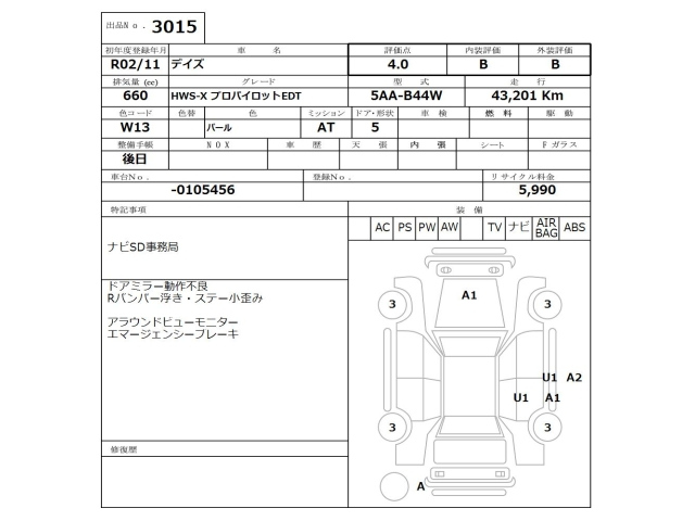 NISSAN DAYZ 2020