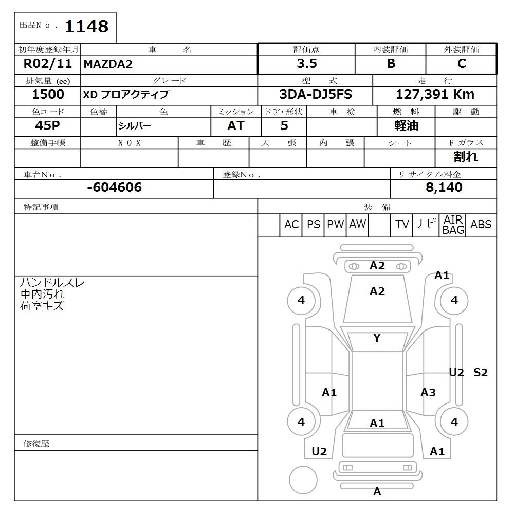 Аукционный лист