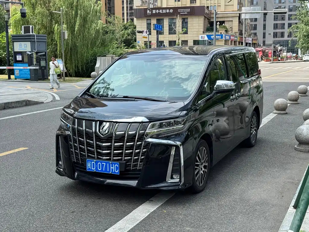 Аукционный лист TOYOTA ALPHARD 2018