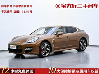 PORSCHE PANAMERA  2010 YEAR PANAMERA TURBO 4.8T 2010