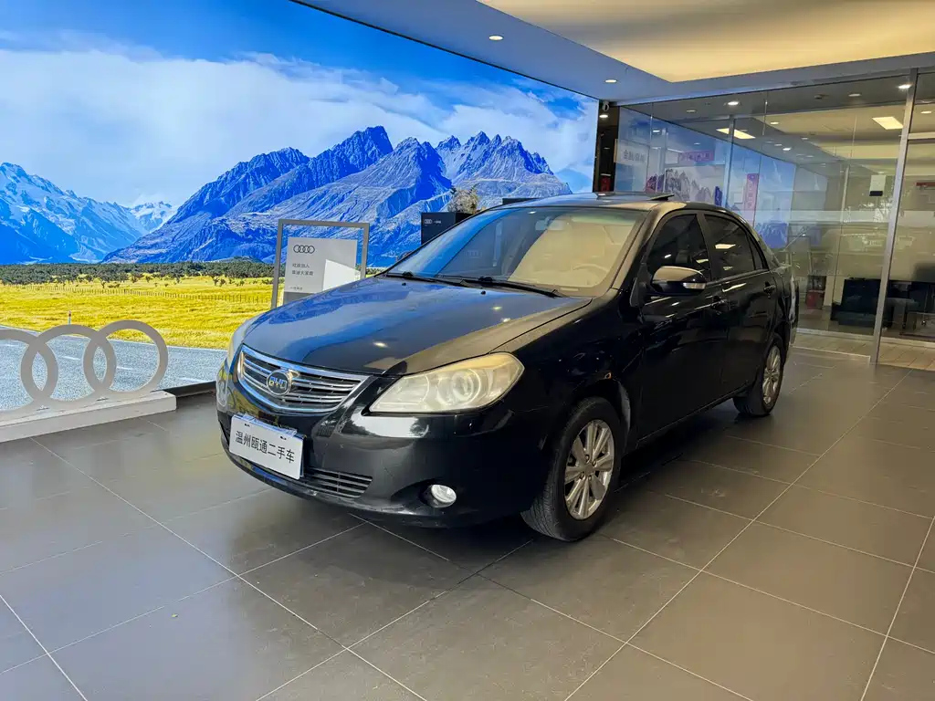 Аукционный лист BYD G3 2012