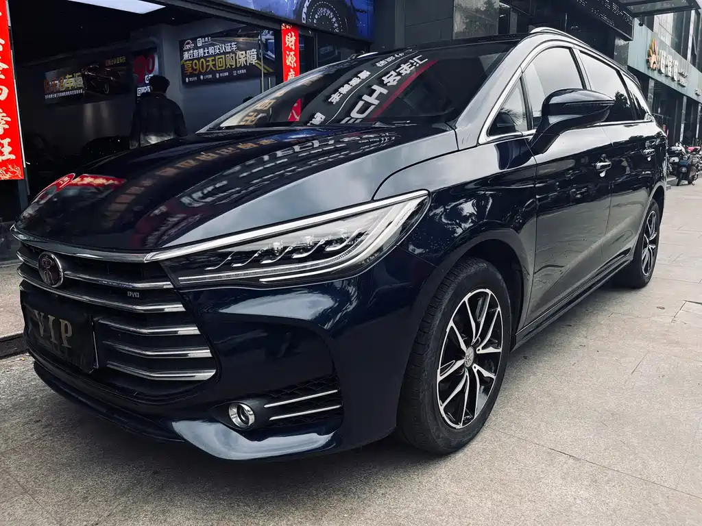 Аукционный лист BYD SONG MAX 2018
