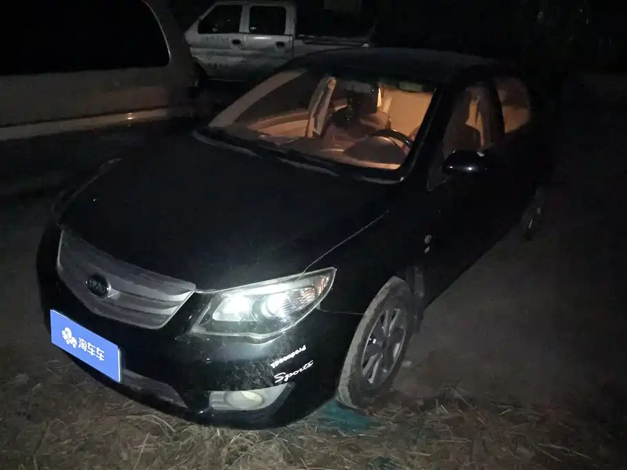 Аукционный лист BYD L3 2012