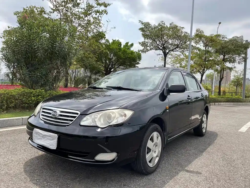 Аукционный лист BYD F3 2012