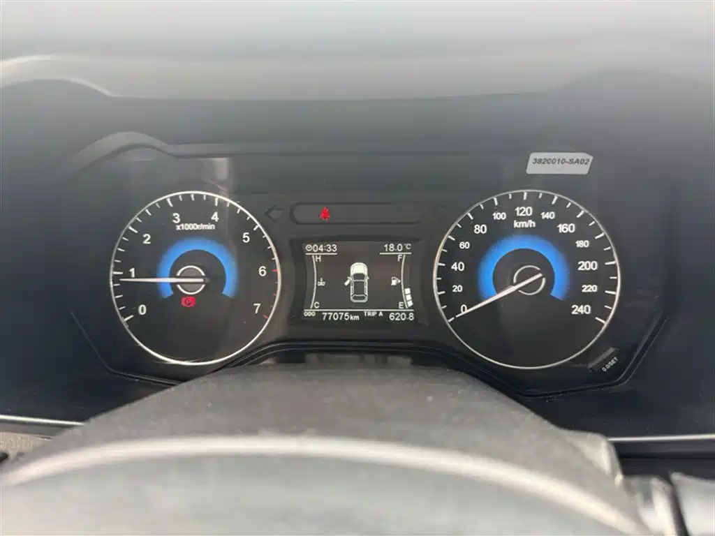 DONGFENG SCENERY 580 2016