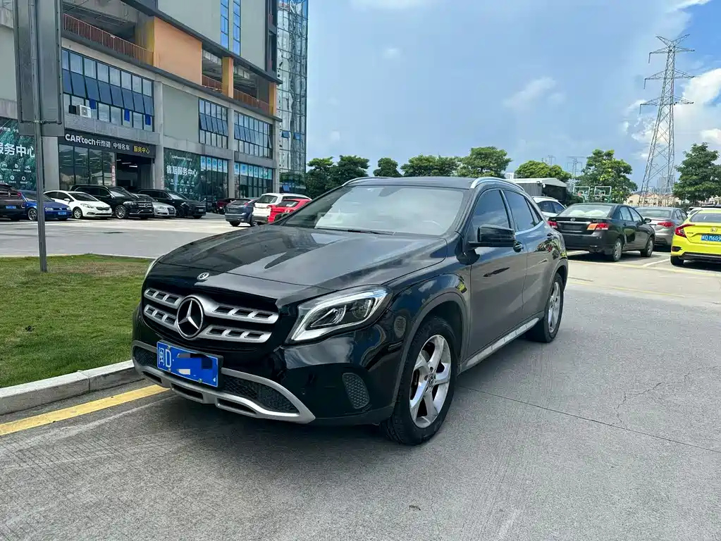 Аукционный лист MERCEDES BENZ GLA 2018