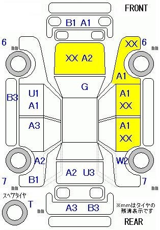 Аукционный лист HONDA LIFE 2010