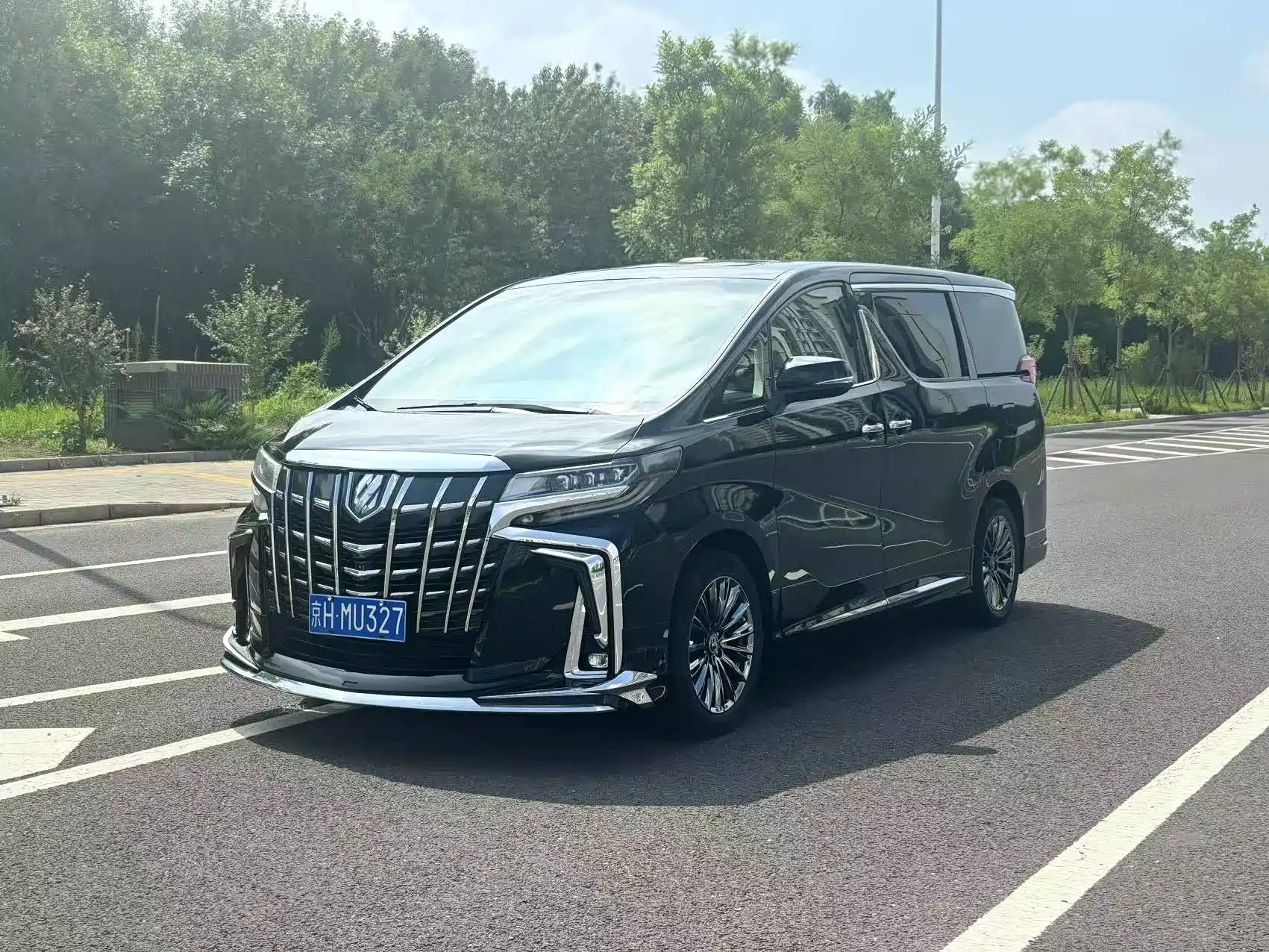 Аукционный лист TOYOTA ALPHARD 2015