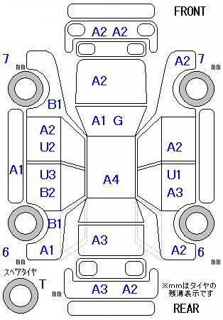 Аукционный лист TOYOTA RAUM 2009