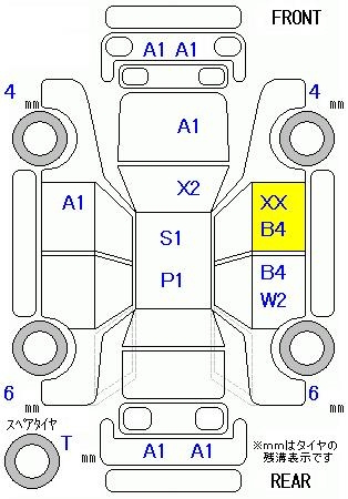 Аукционный лист NISSAN X-TRAIL 2008