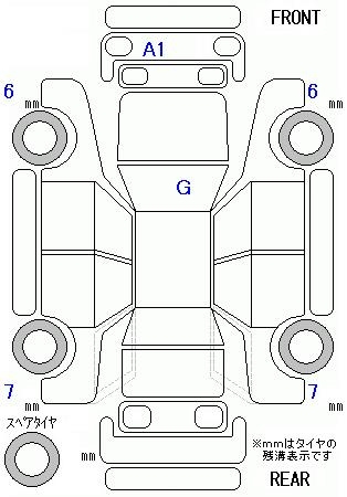 Аукционный лист DAIHATSU TAFT 2023