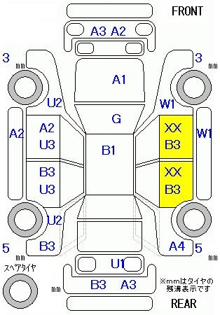 Аукционный лист SUBARU EXIGA 2017