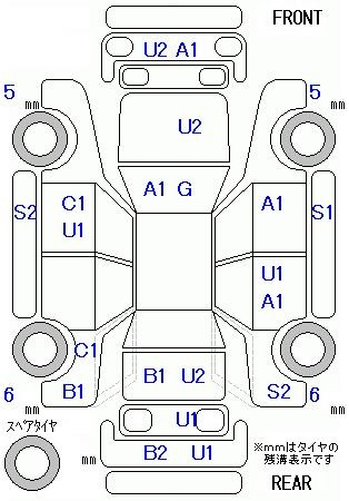 Аукционный лист HONDA N BOX 2012