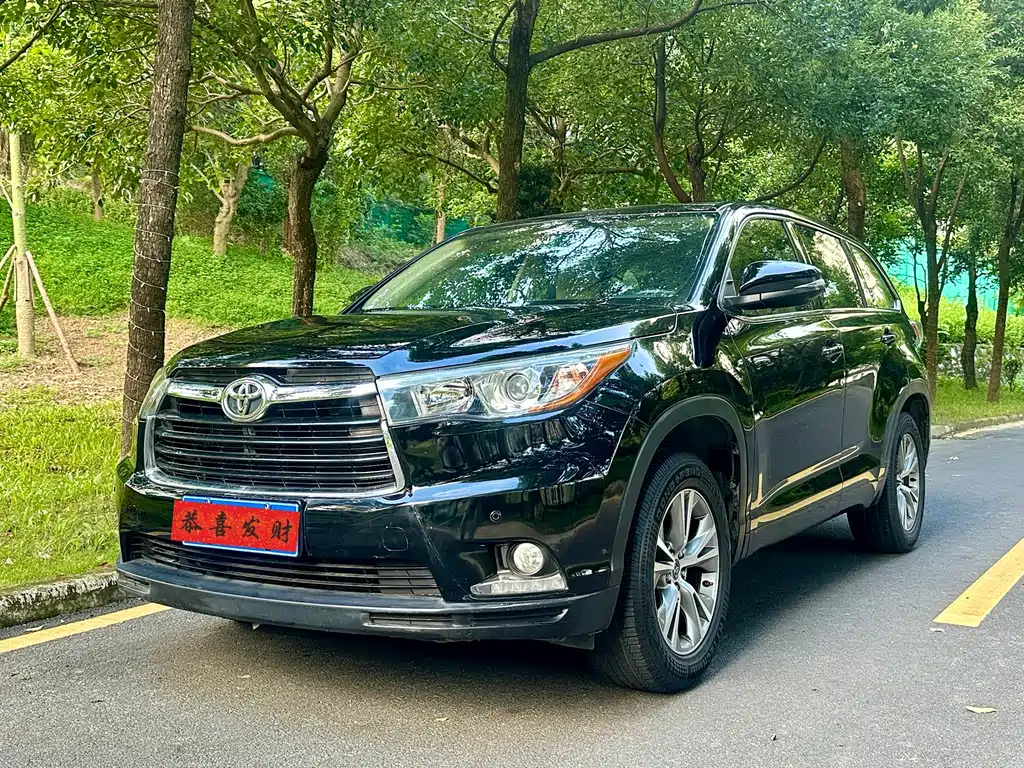 Аукционный лист TOYOTA HIGHLANDER 2015