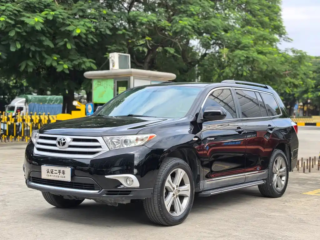 Аукционный лист TOYOTA HIGHLANDER 2014