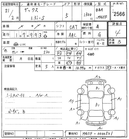 SUBARU DEX 2009