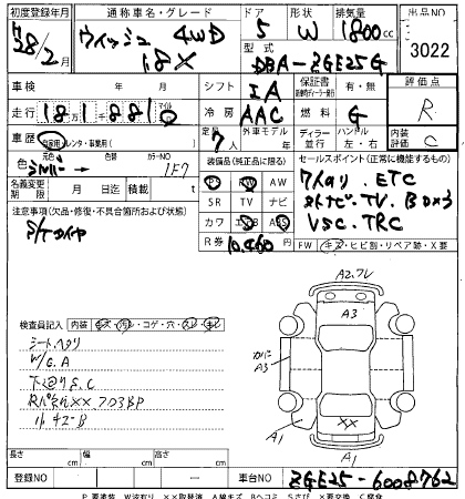 TOYOTA WISH 2016
