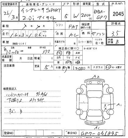 SUBARU IMPREZA 2014