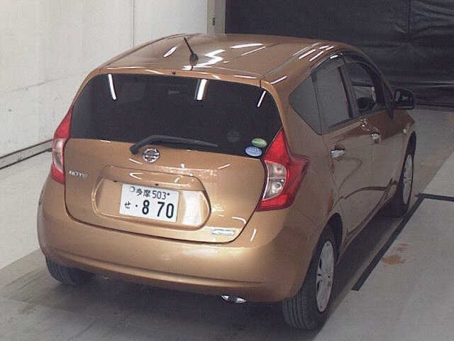 NISSAN NOTE 2012