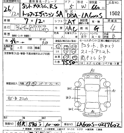 DAIHATSU TANTO 2014