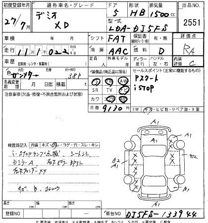 MAZDA DEMIO 2015