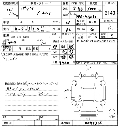 TOYOTA PASSO 2010