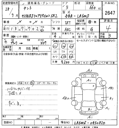 DAIHATSU TANTO 2016