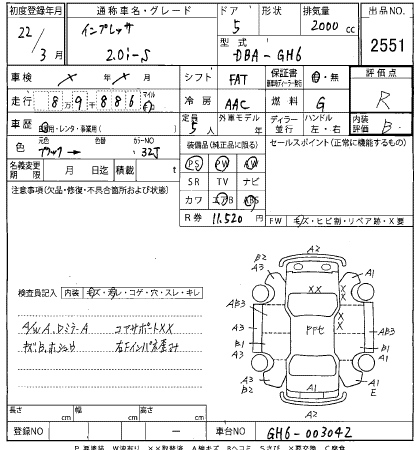 SUBARU IMPREZA 2010