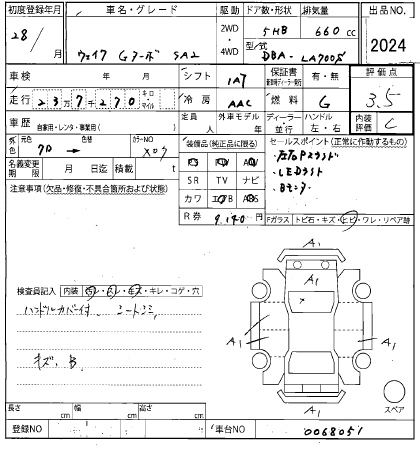 DAIHATSU WAKE 2016