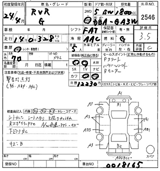 MITSUBISHI RVR 2012