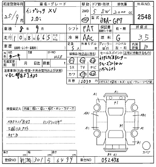 SUBARU IMPREZA 2013