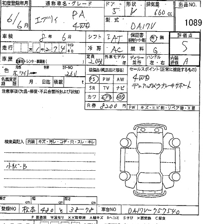 SUZUKI EVERY 2024