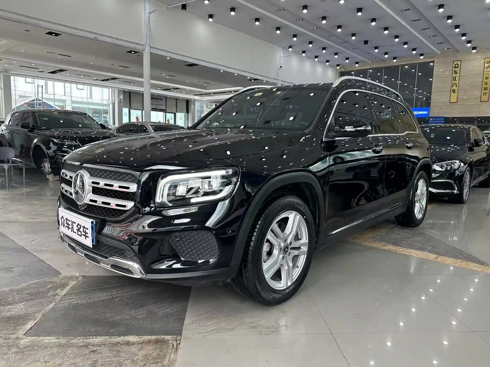 Аукционный лист MERCEDES BENZ GLB 2021