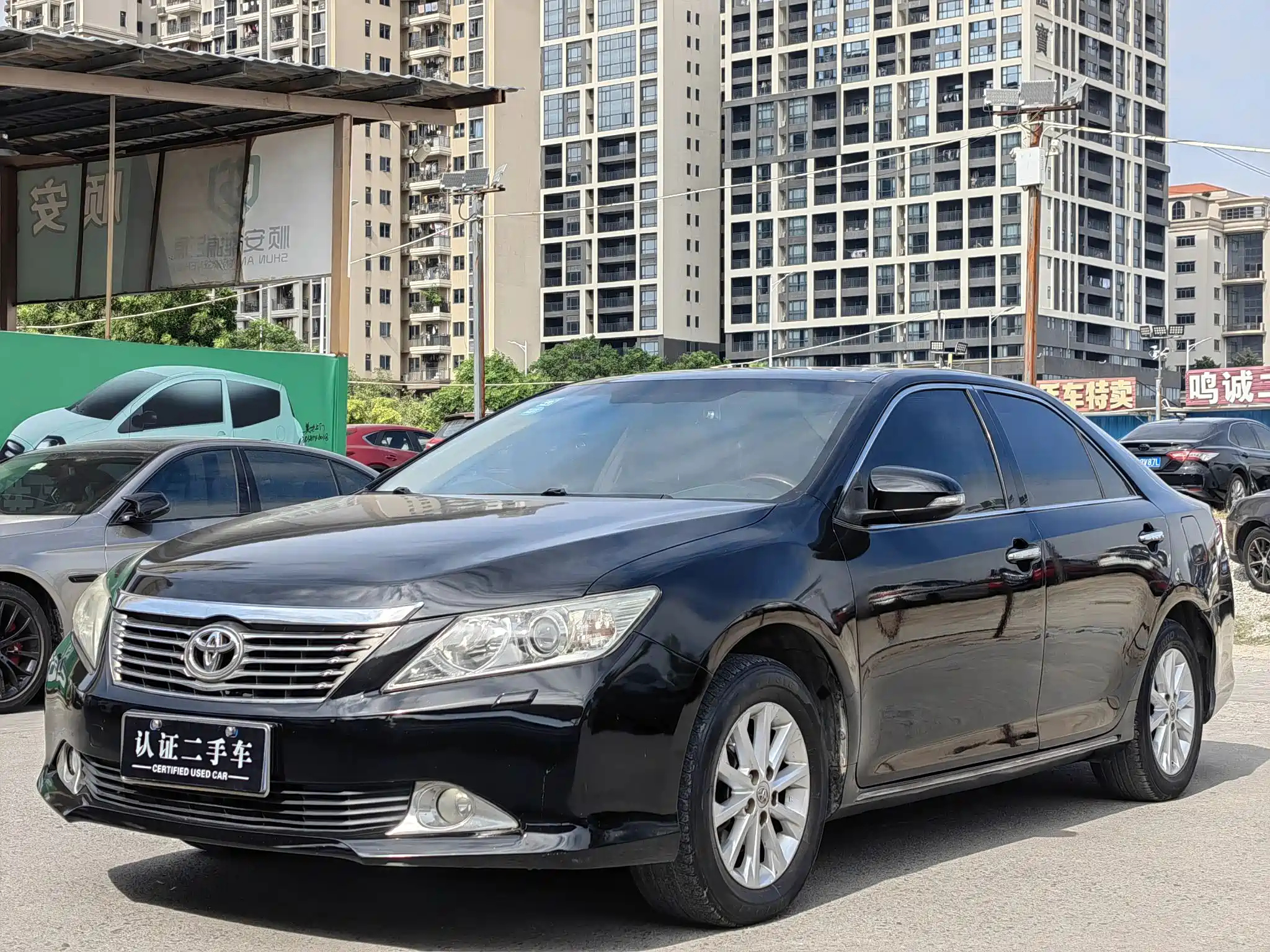 Аукционный лист TOYOTA CAMRY 2012