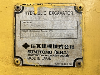 SUMITOMO SH125X-3B 2013