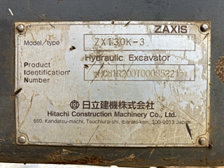 HITACHI ZX130K-3 2010