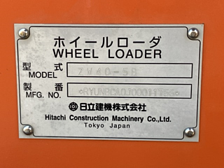 HITACHI ZW40-5B 2017