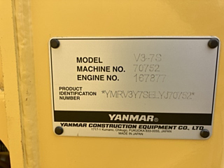 YANMAR V3-7S 2020
