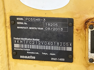 KOMATSU PC55MR-3 2013