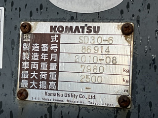 KOMATSU SD30-6 2010