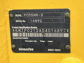 KOMATSU PC55MR-3 2011