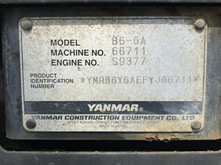 YANMAR B6-6A 2015