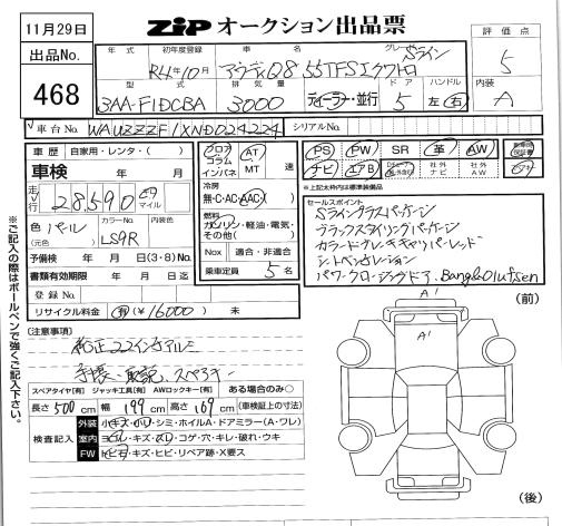 Аукционный лист AUDI Q8 2022