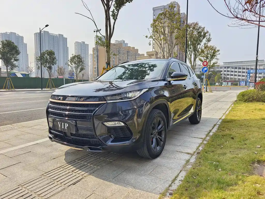 Аукционный лист EXEED TX 2022