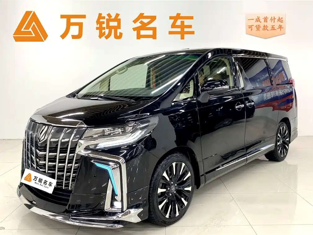 Аукционный лист TOYOTA ALPHARD 2012